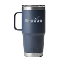 BREEZE BIRTHDAY YETI 20 OZ TRAVEL MUG